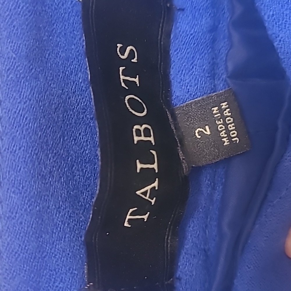 Blue Talbots pants - Picture 3 of 6